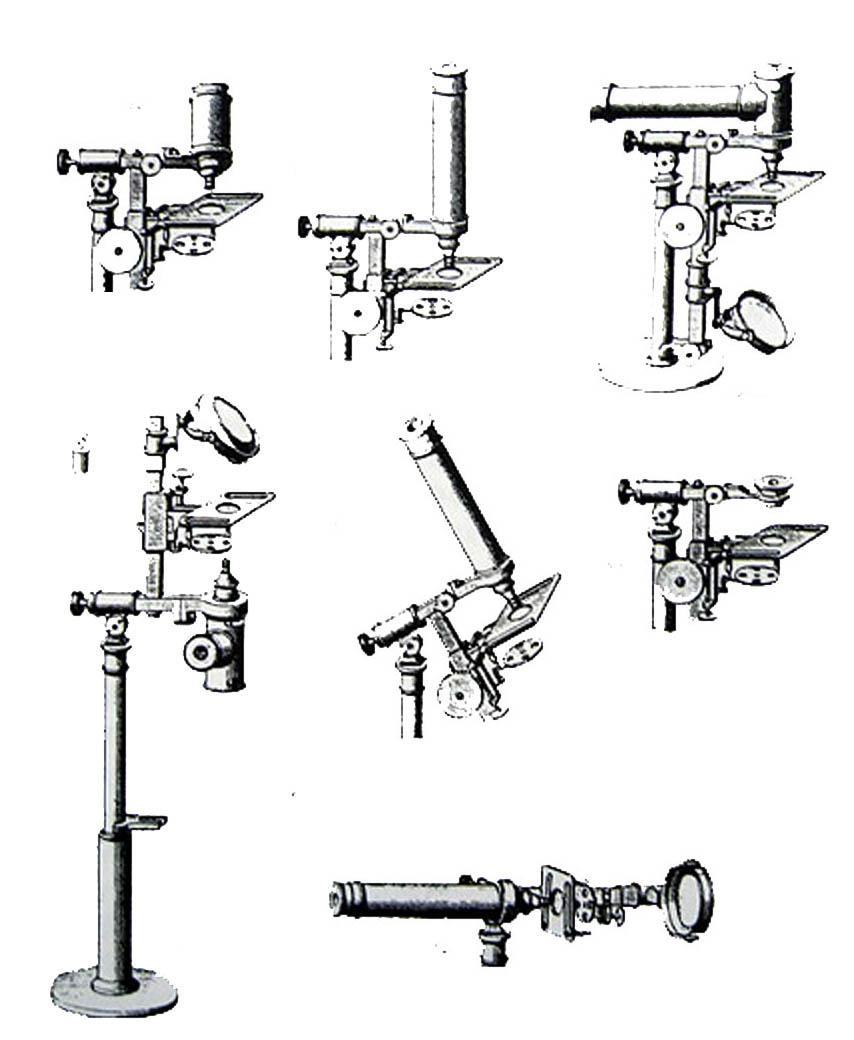 horizontal microscope alternate configurations