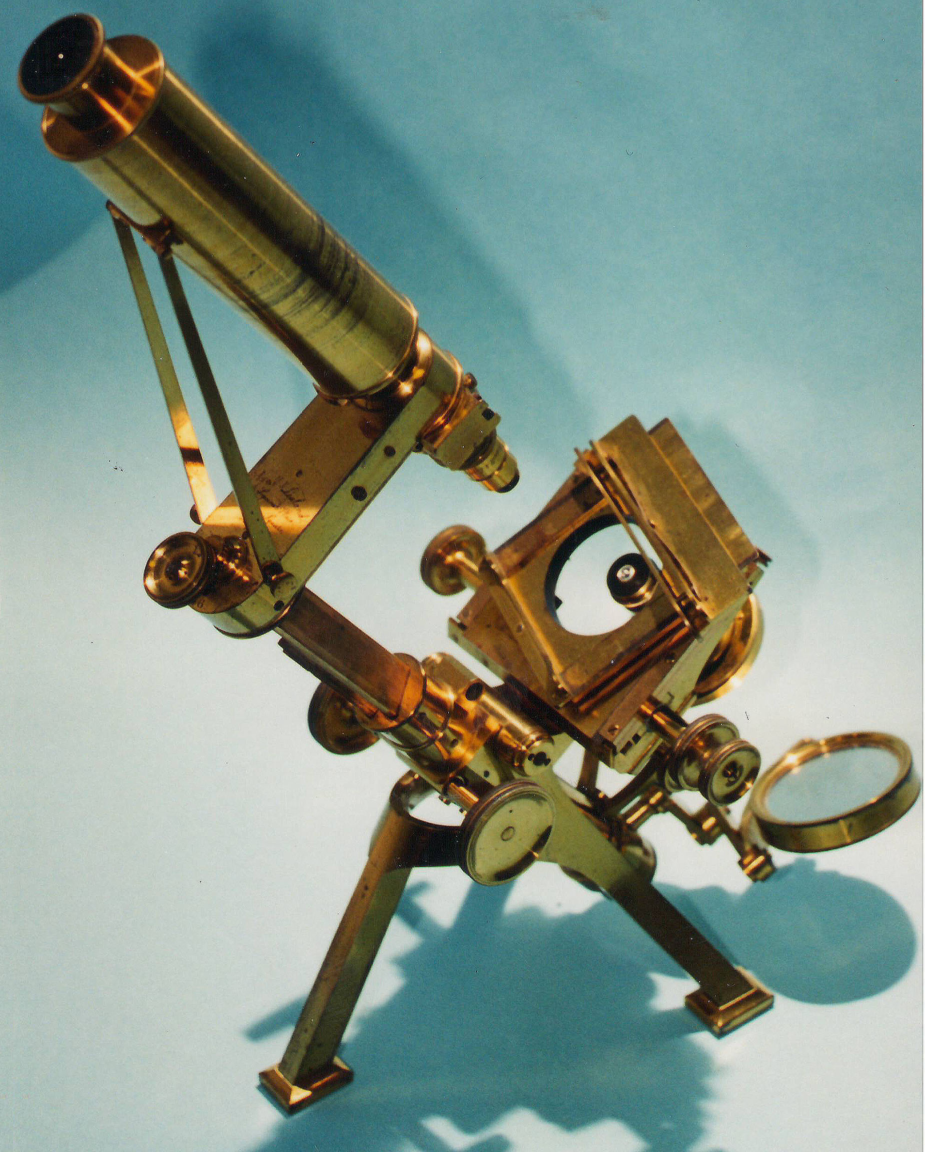 Powell and Lealand Improved First Class Microscope of  1856