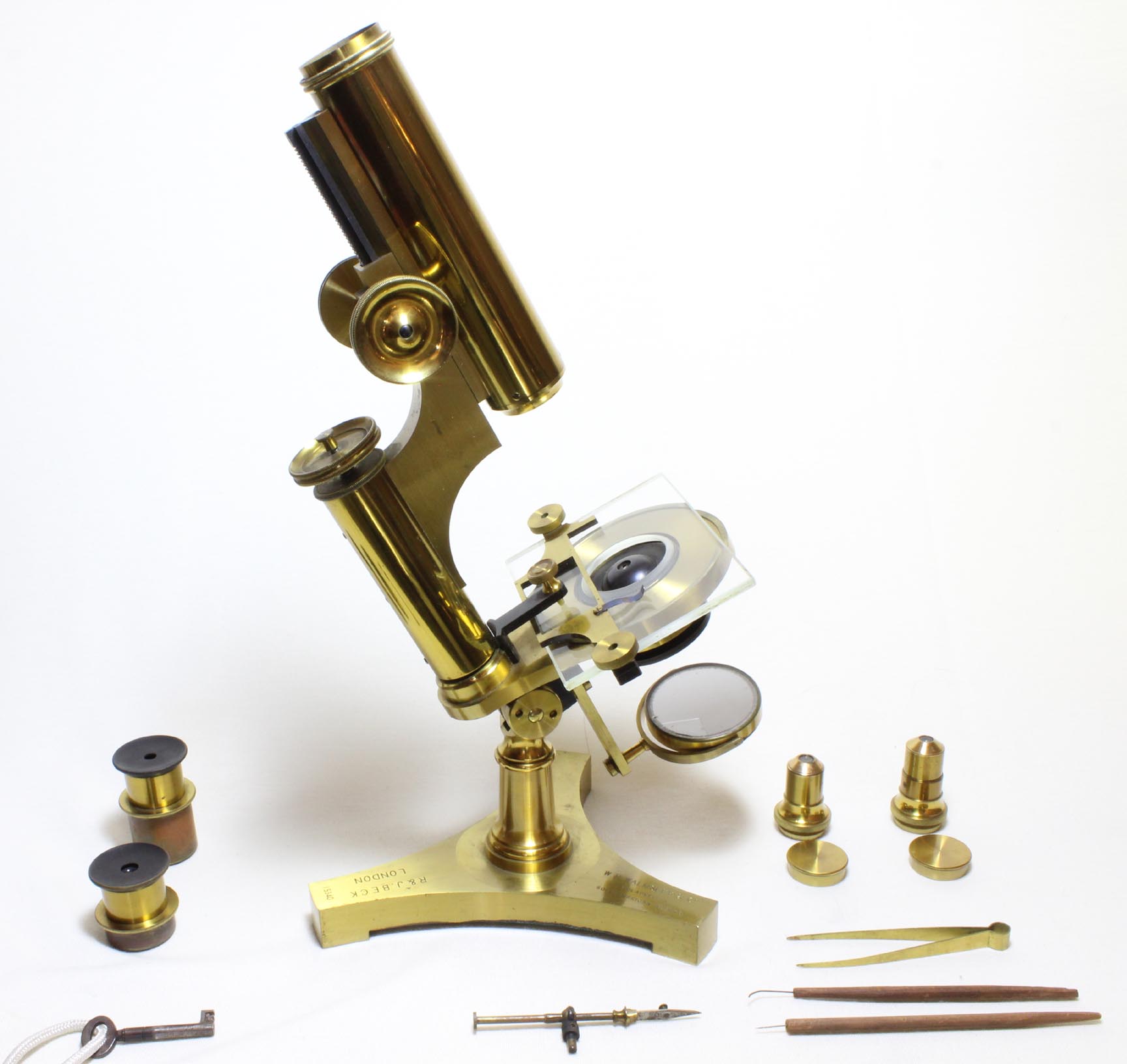 Beck Economic Microscope, Case