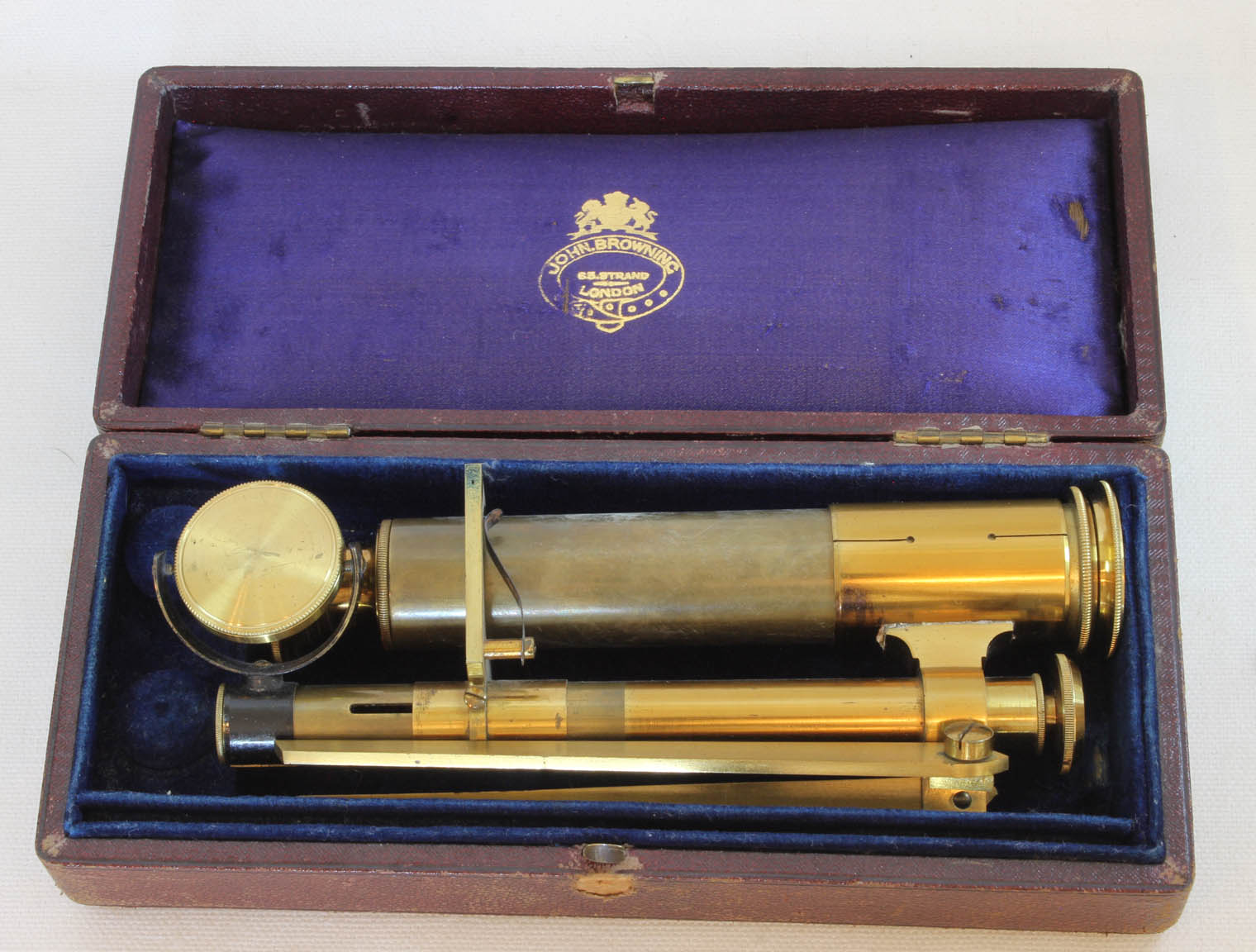 Browning Portable Microscope in case