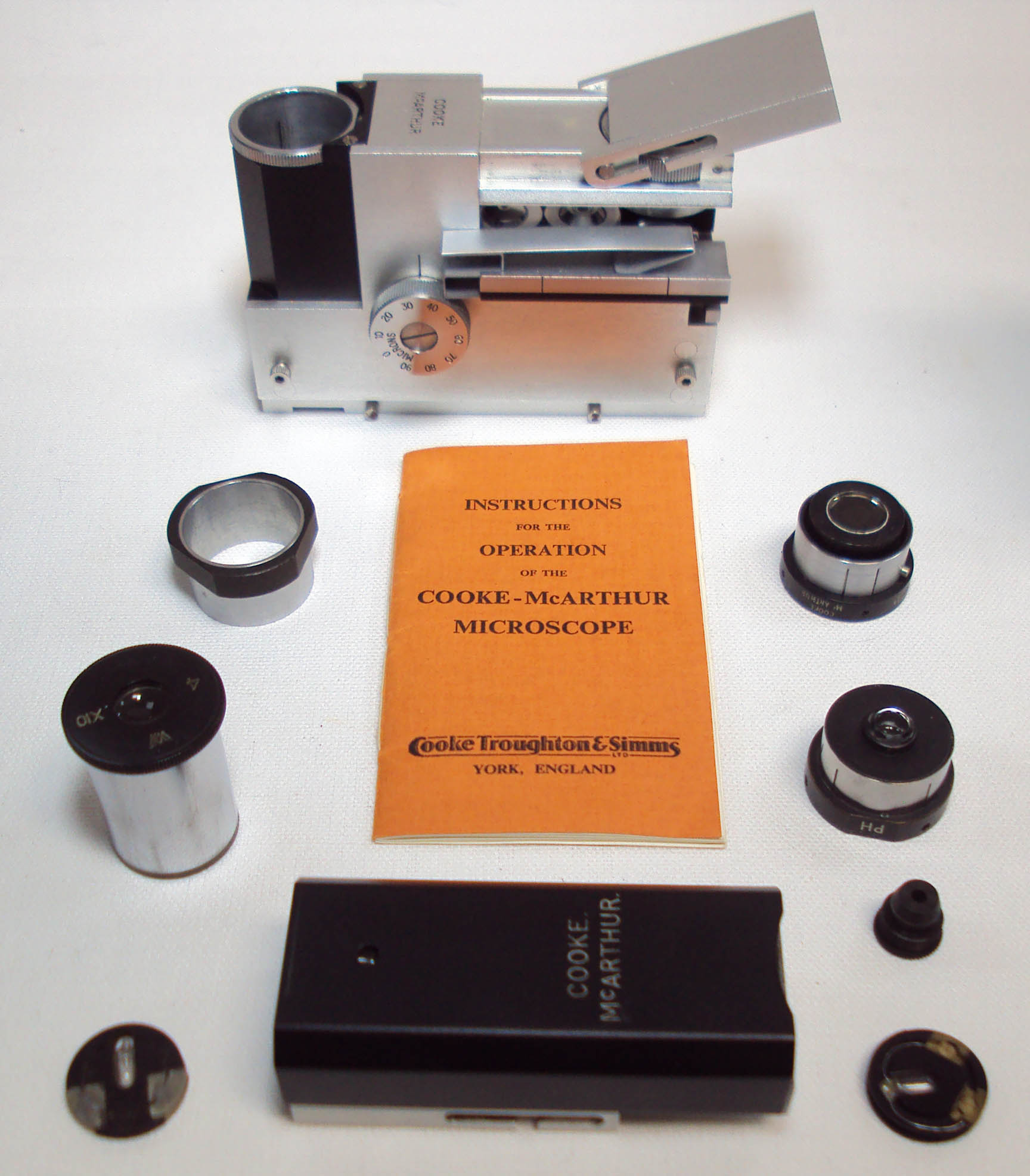 Cooke-McArthur Microscope Accessories