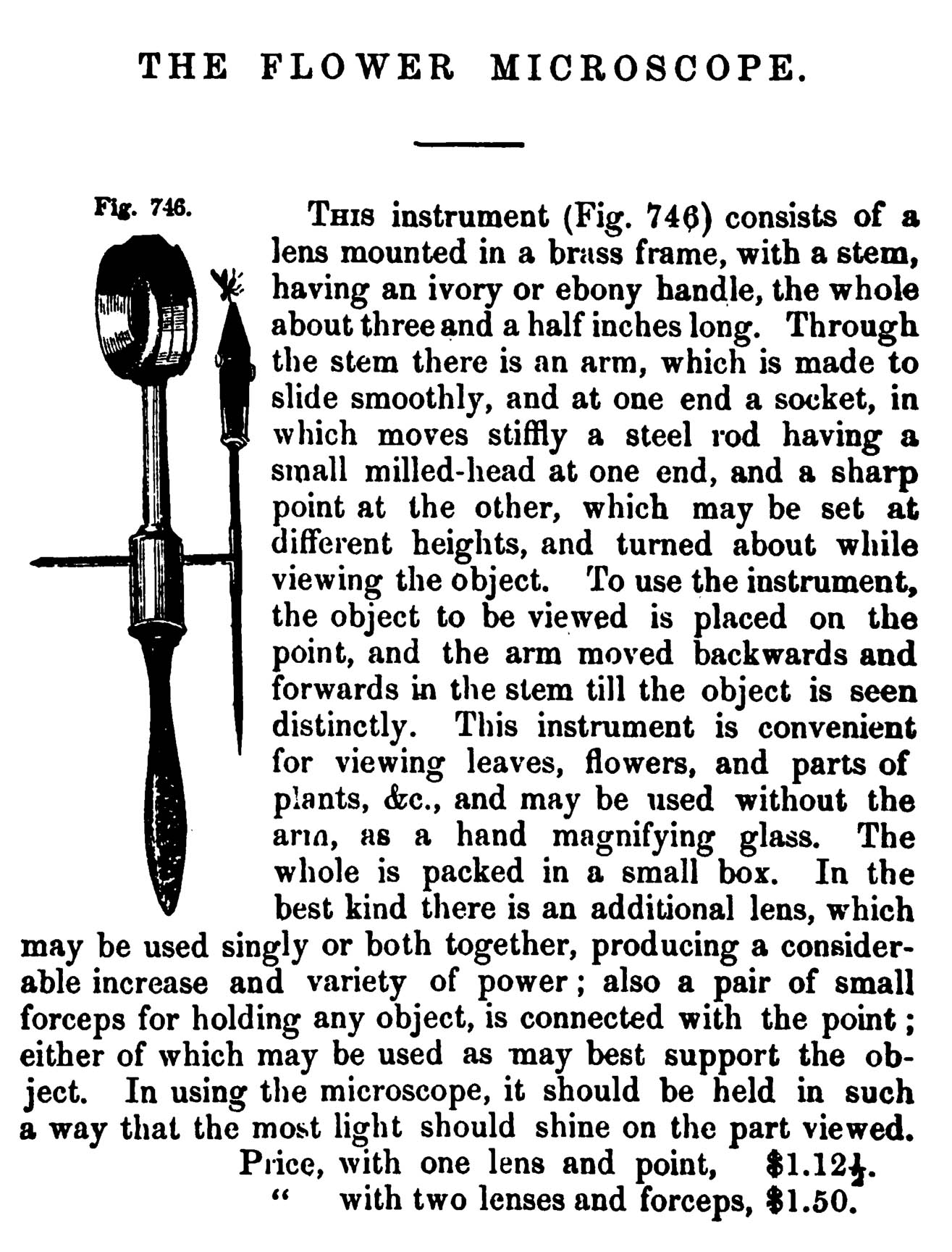 pikes catalog entry page 222 1848