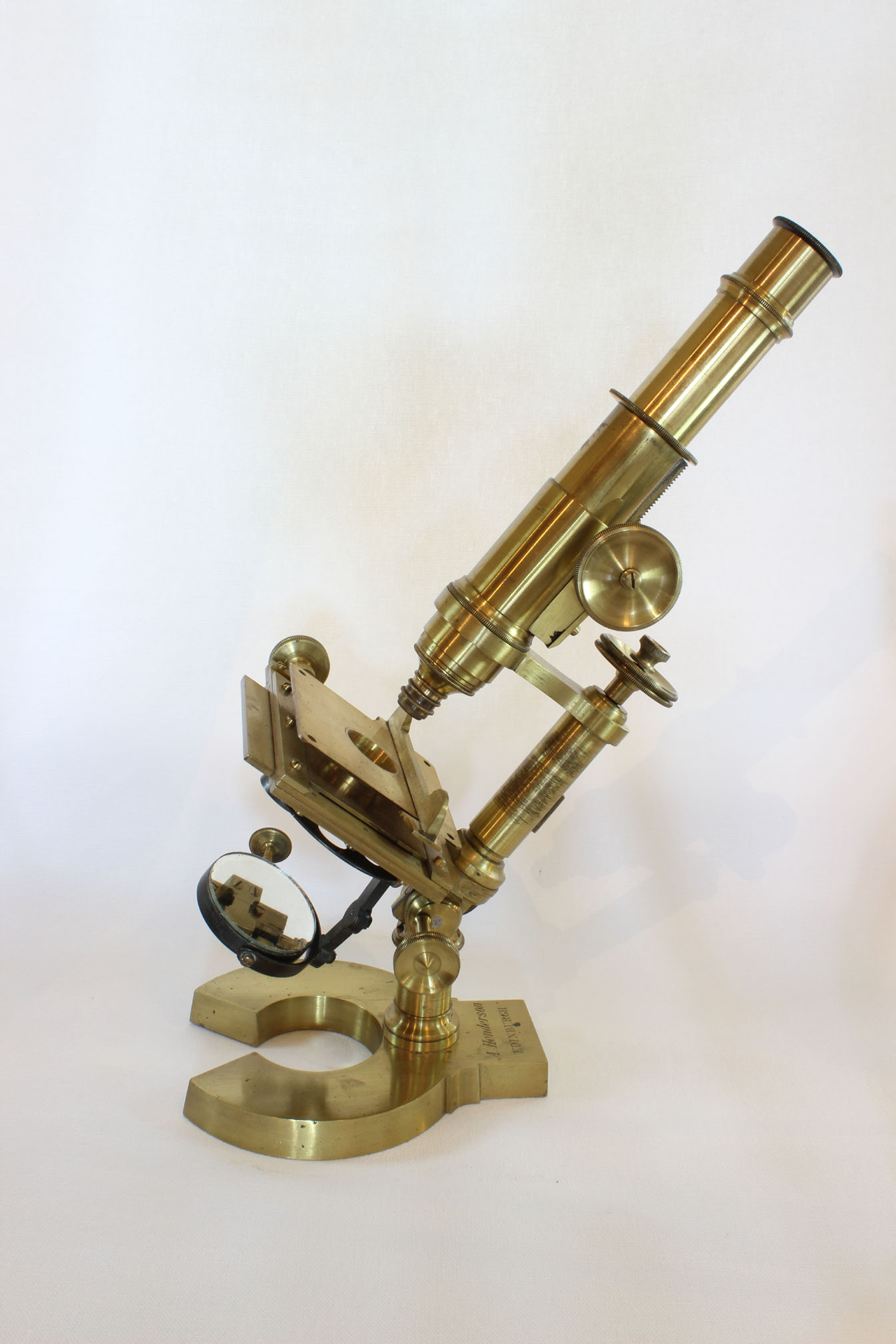Angus Henderson Microscope left side