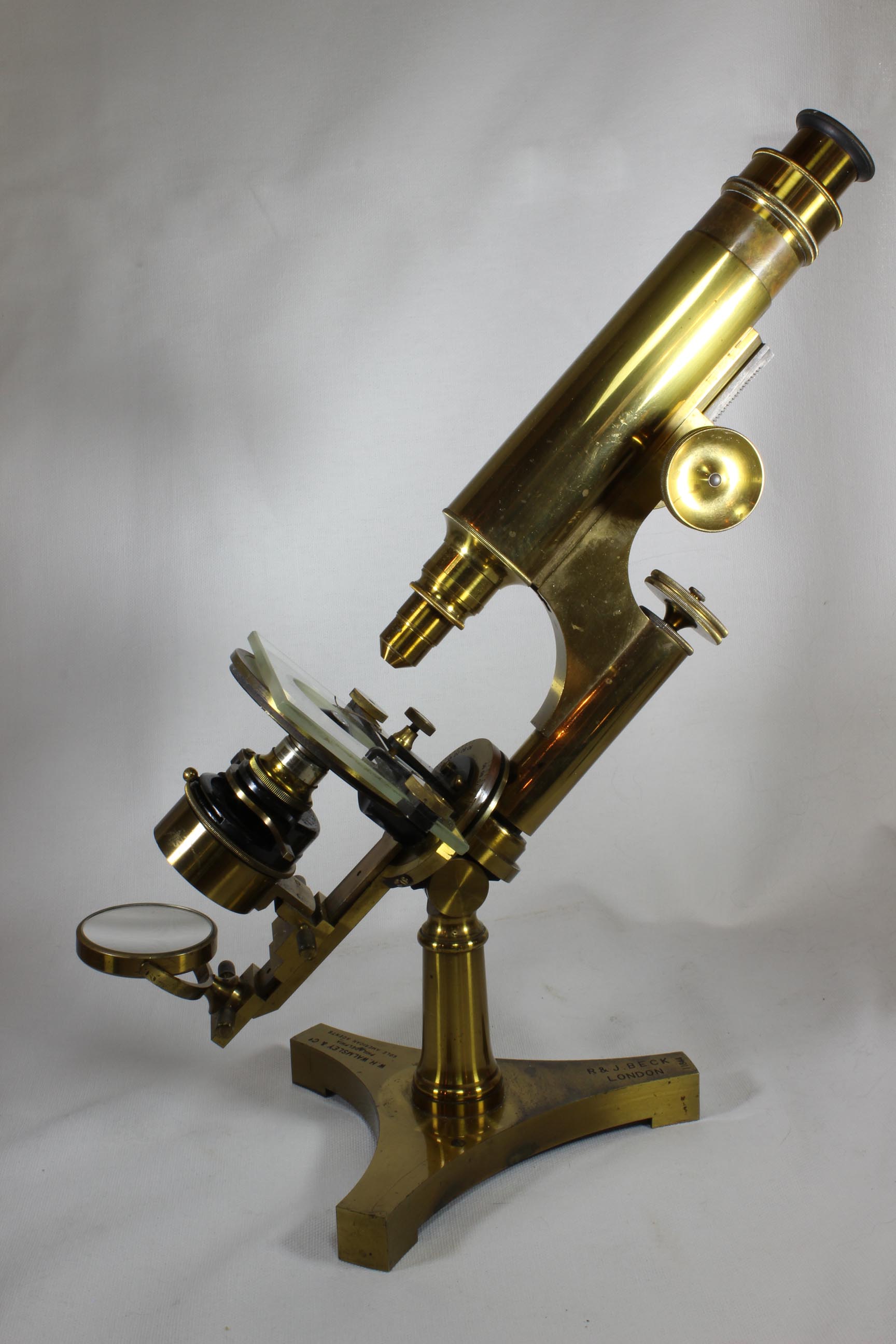 beck ideal scope with lensed condenser