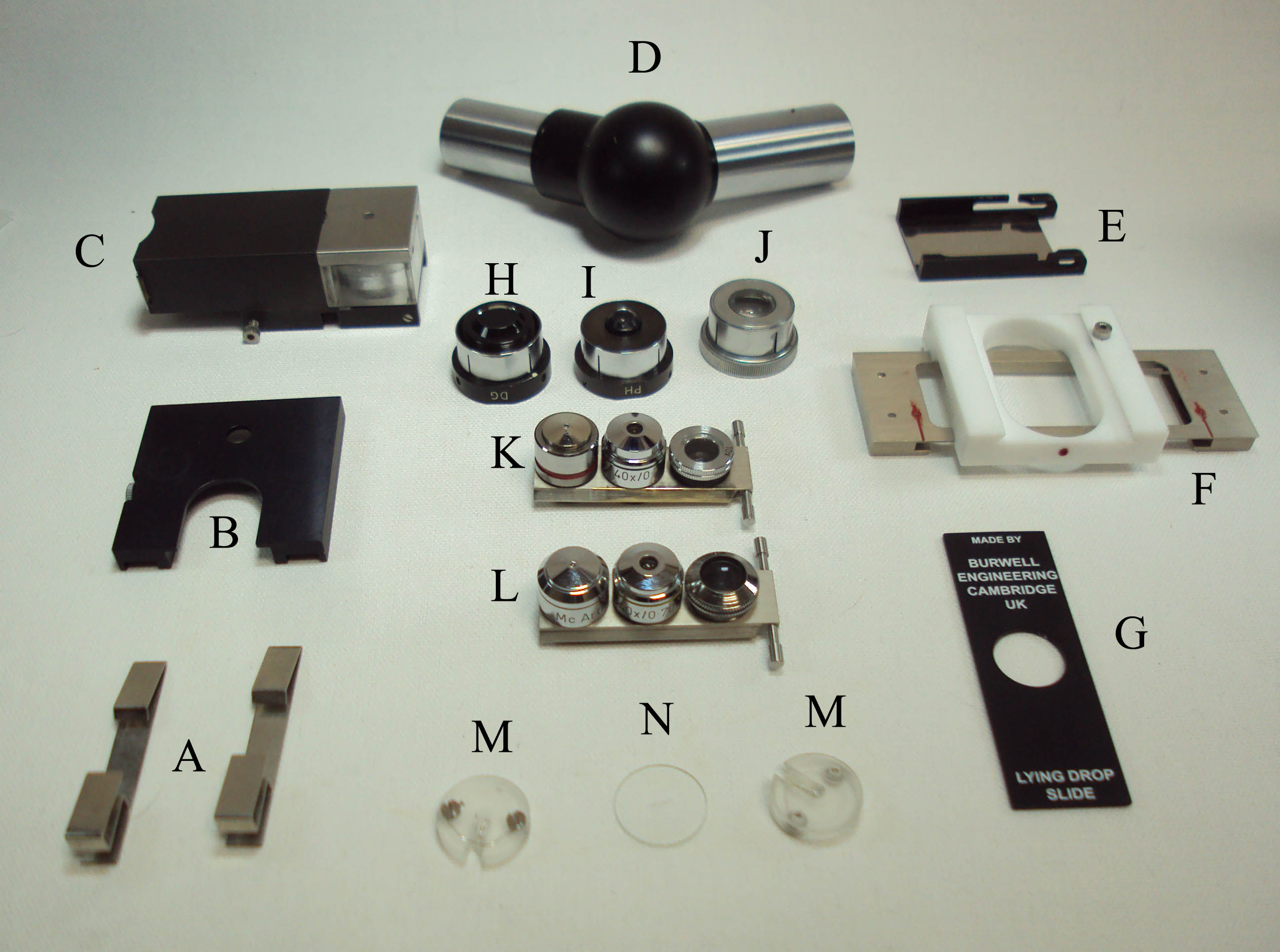 Kirk-McArthur Portable  Microscope Accessories