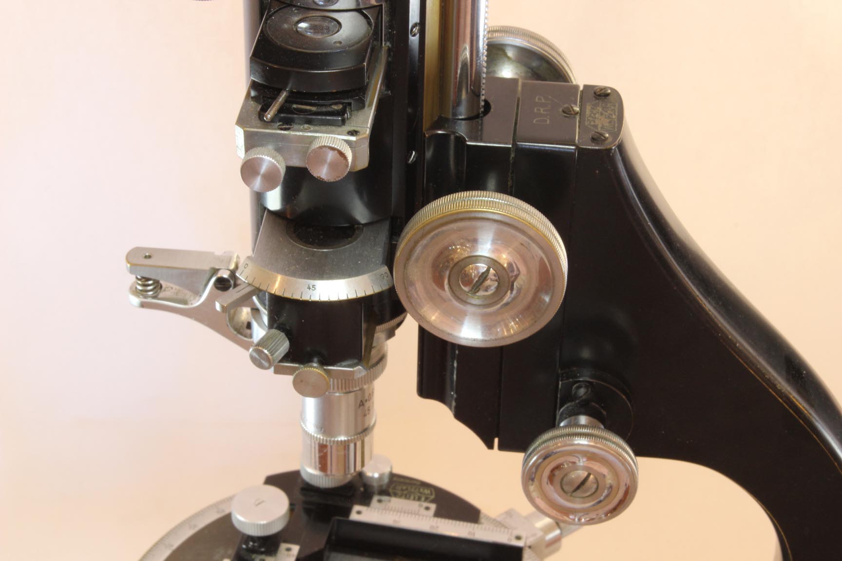 Leitz pol scope analyzer and Bertrand lens