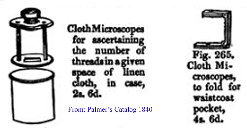 Chronik Patent for Linen tester