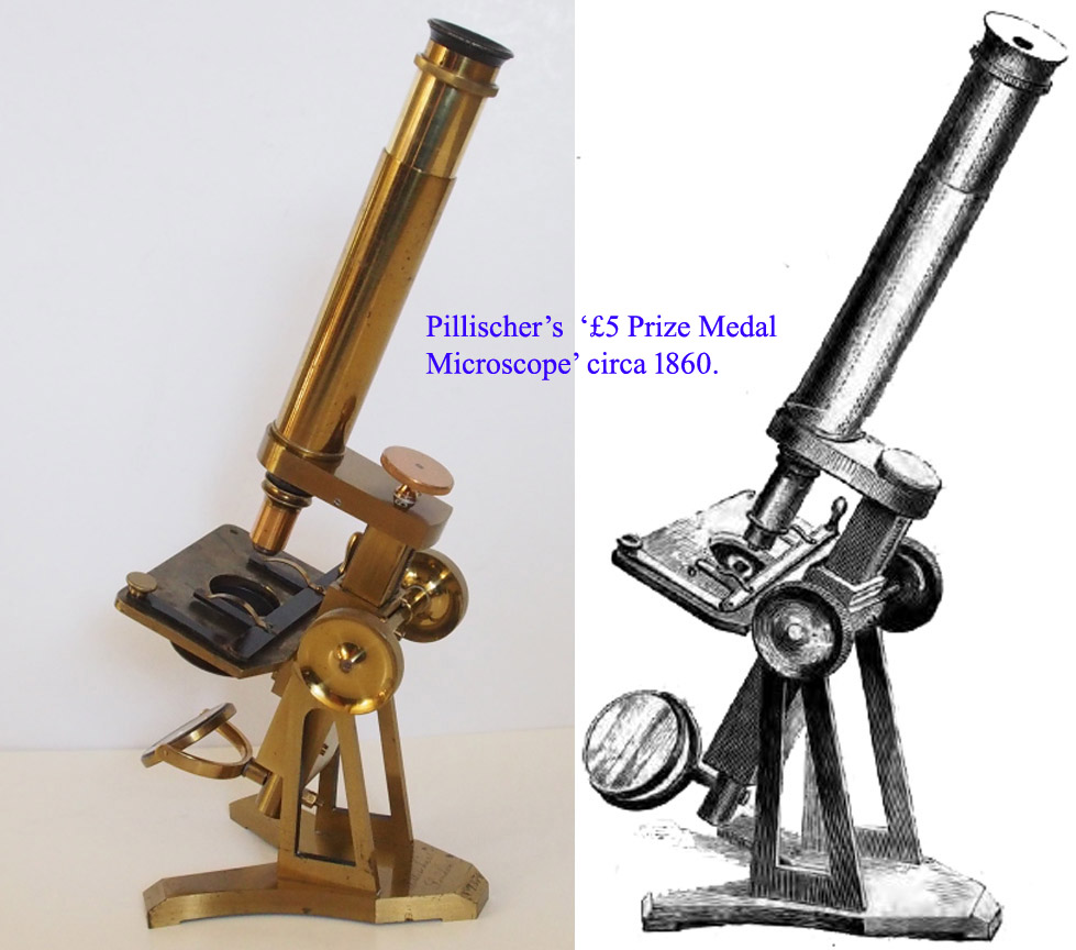 Pillischer Prize Medal microscope