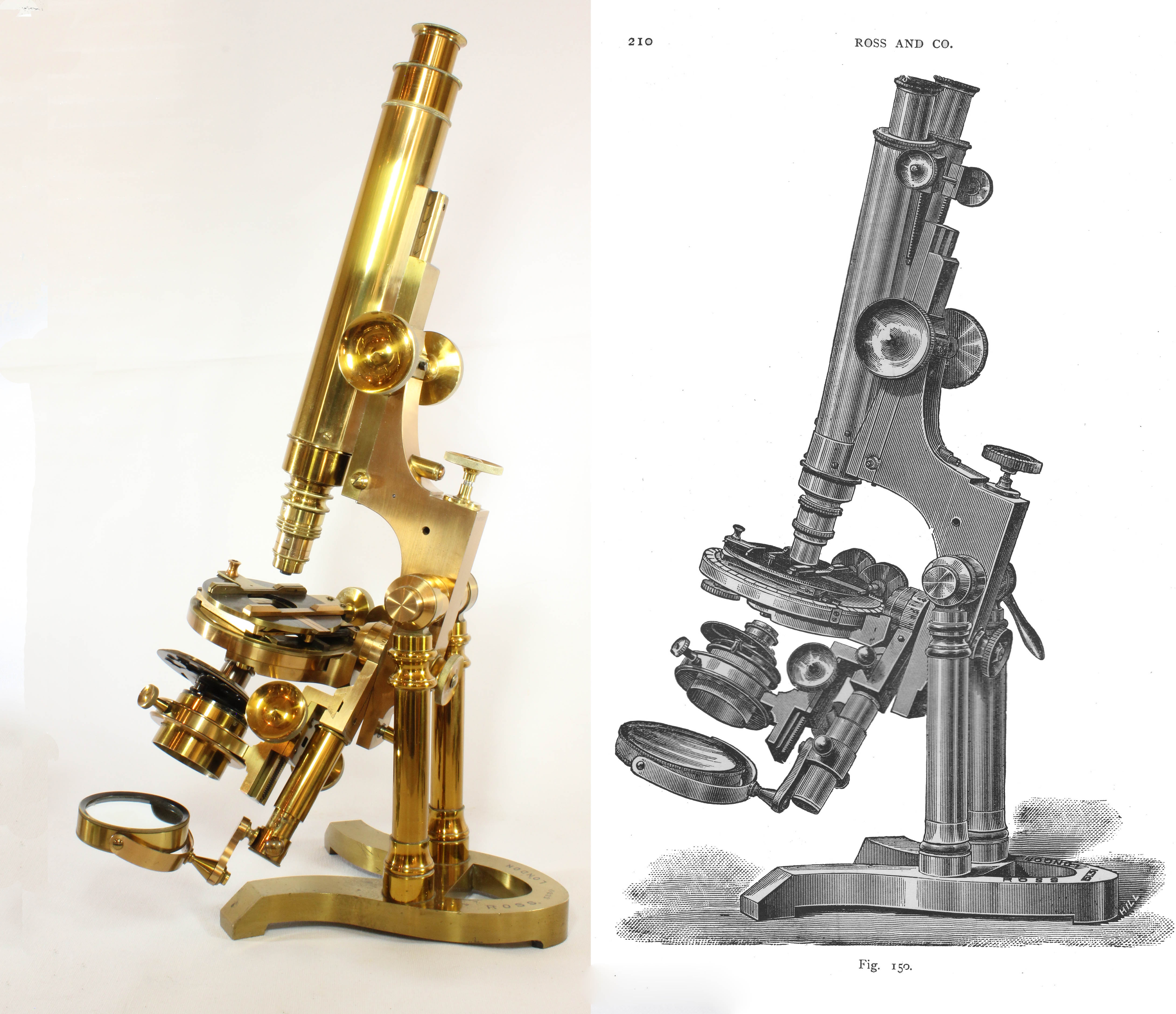 The Ross Zentmayer microscope substage