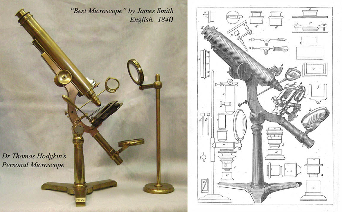 James Smith's Large Best 
Microscope #22