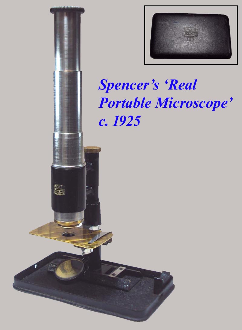 Spencer Pocket  microscope