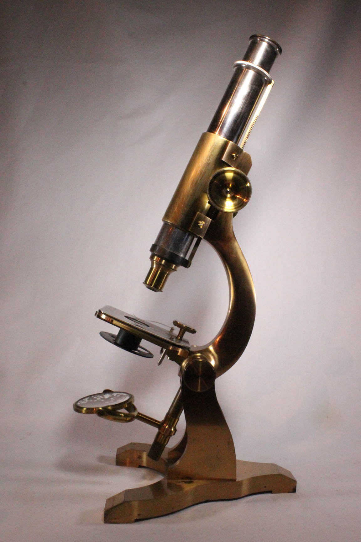 Tolles Student Microscope left side
