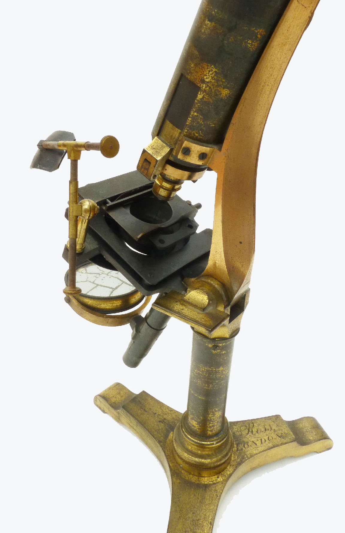 Ross Lister limb Microscope adjustment of inclination