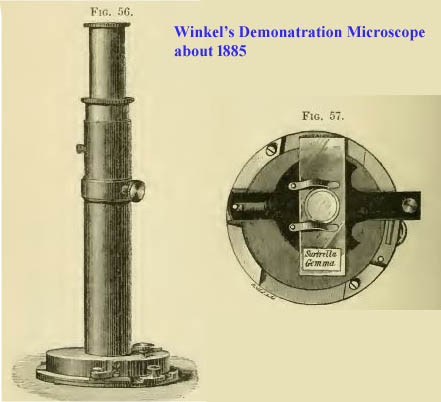 Winkel demo microscope