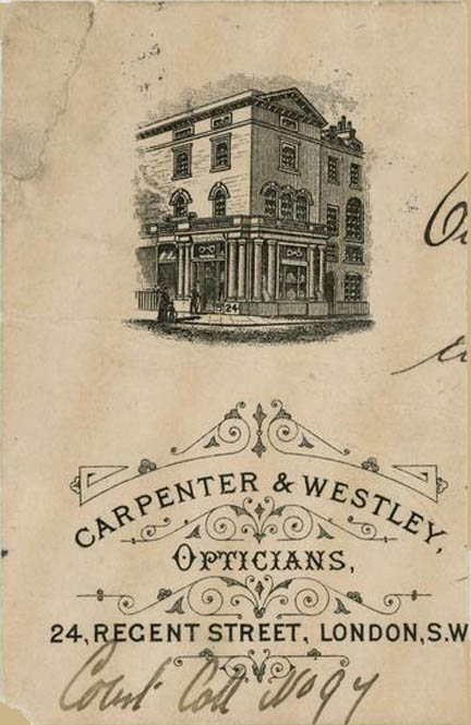 C and W trade card