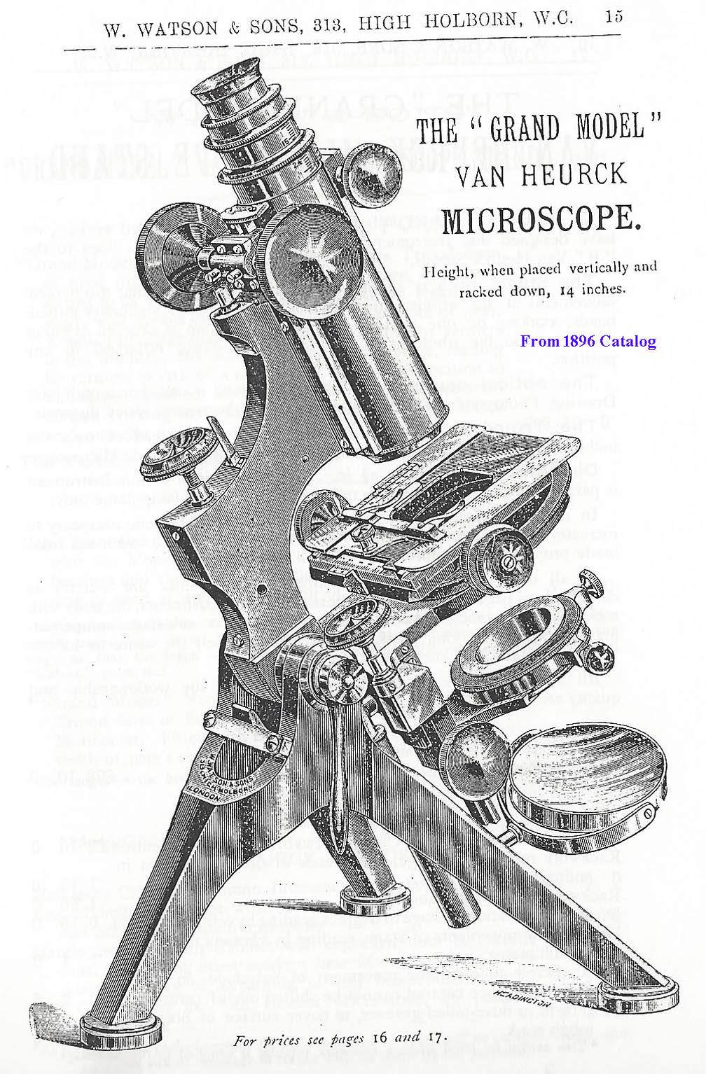 GVH microscope 1896