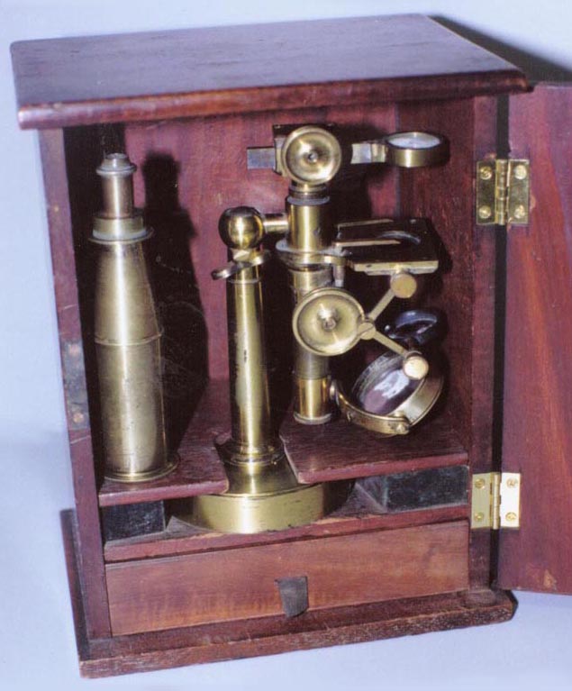 Cary Achromatic Microscope in case