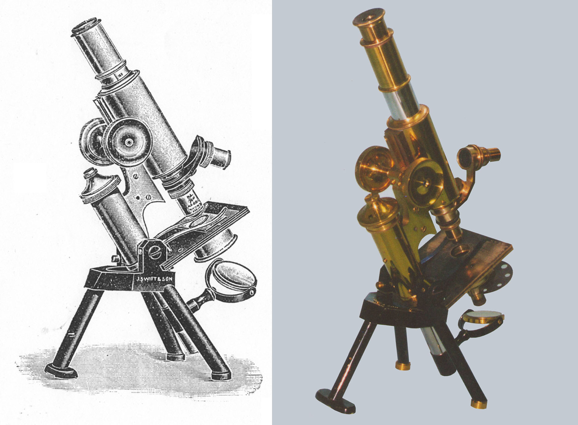 Discovery Microscope with Engraving