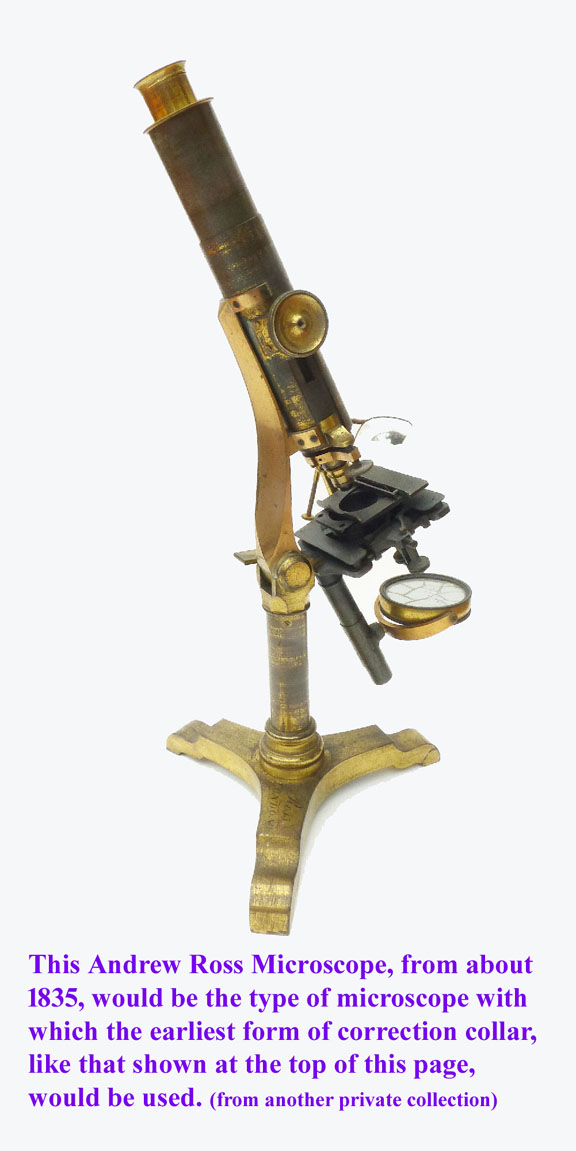 early Ross microscope