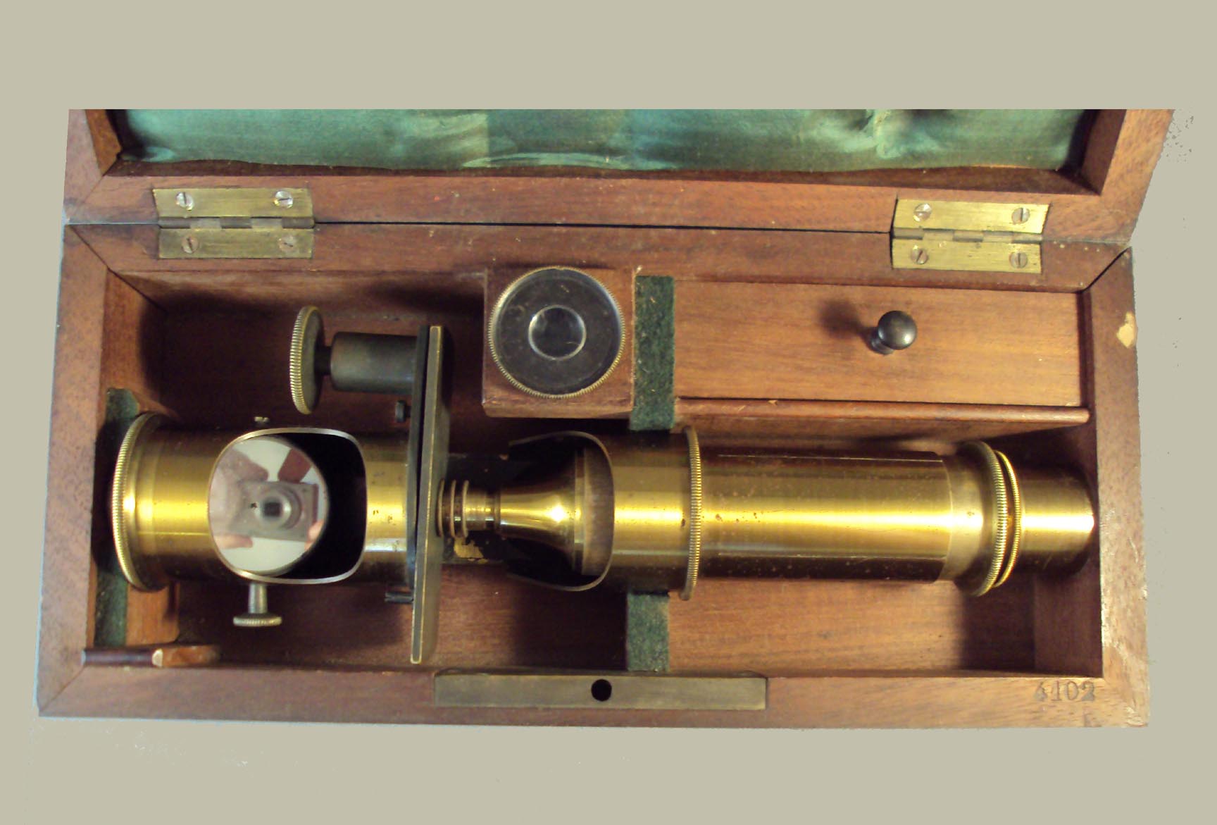 Hartnack Microscope in Case