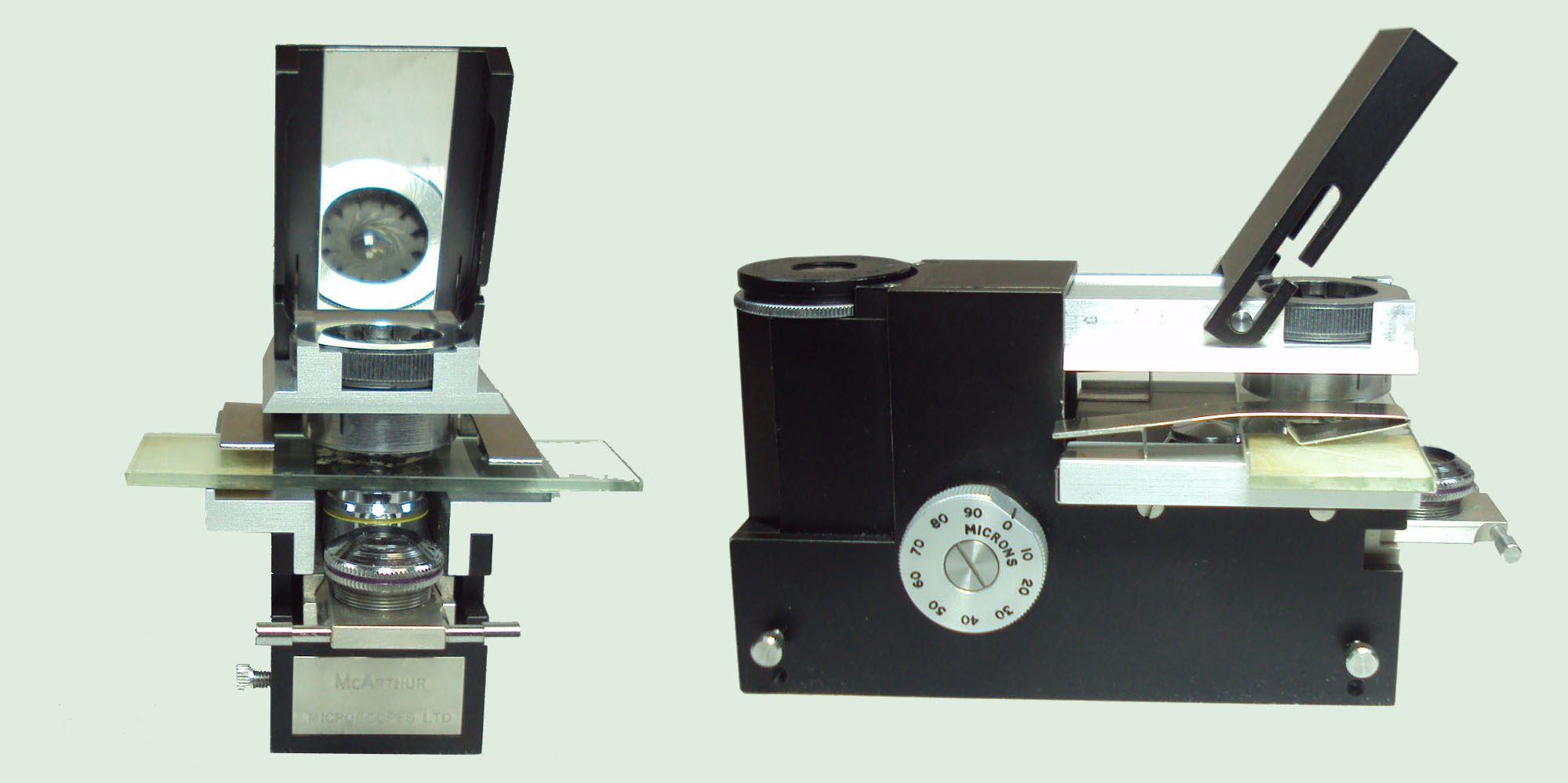 Kirk-McArthur Portable  Microscope with slide