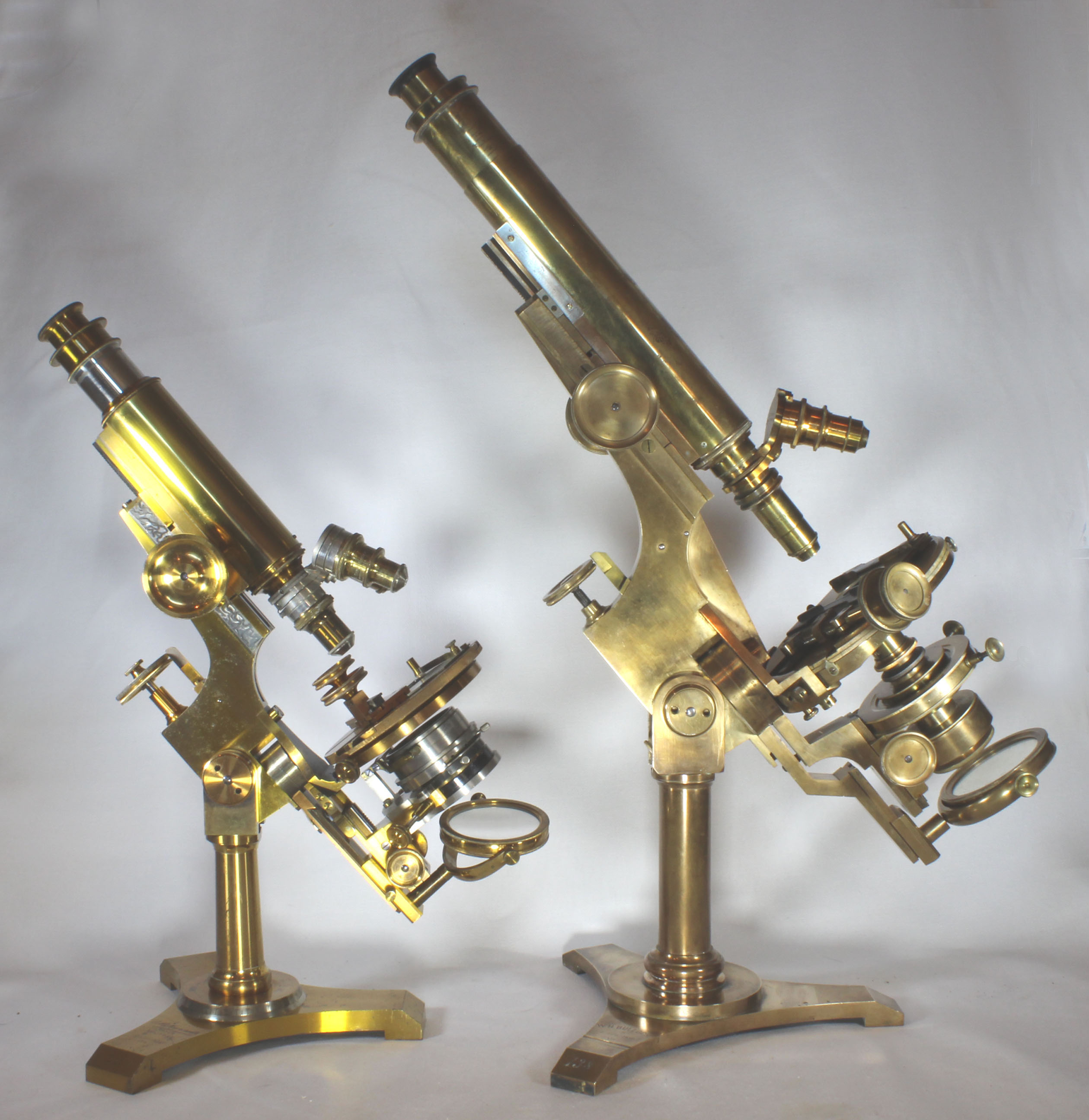 Bulloch Biological and Professional Microscopes side by side