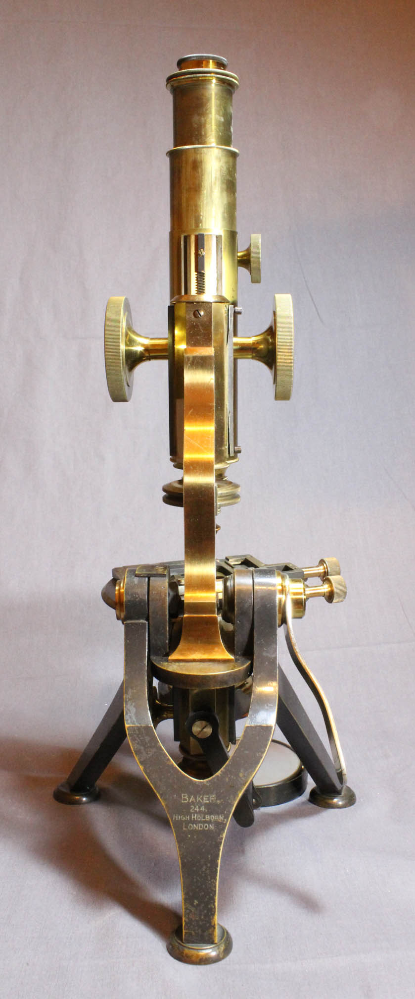Nelson Curties Microscope Back view