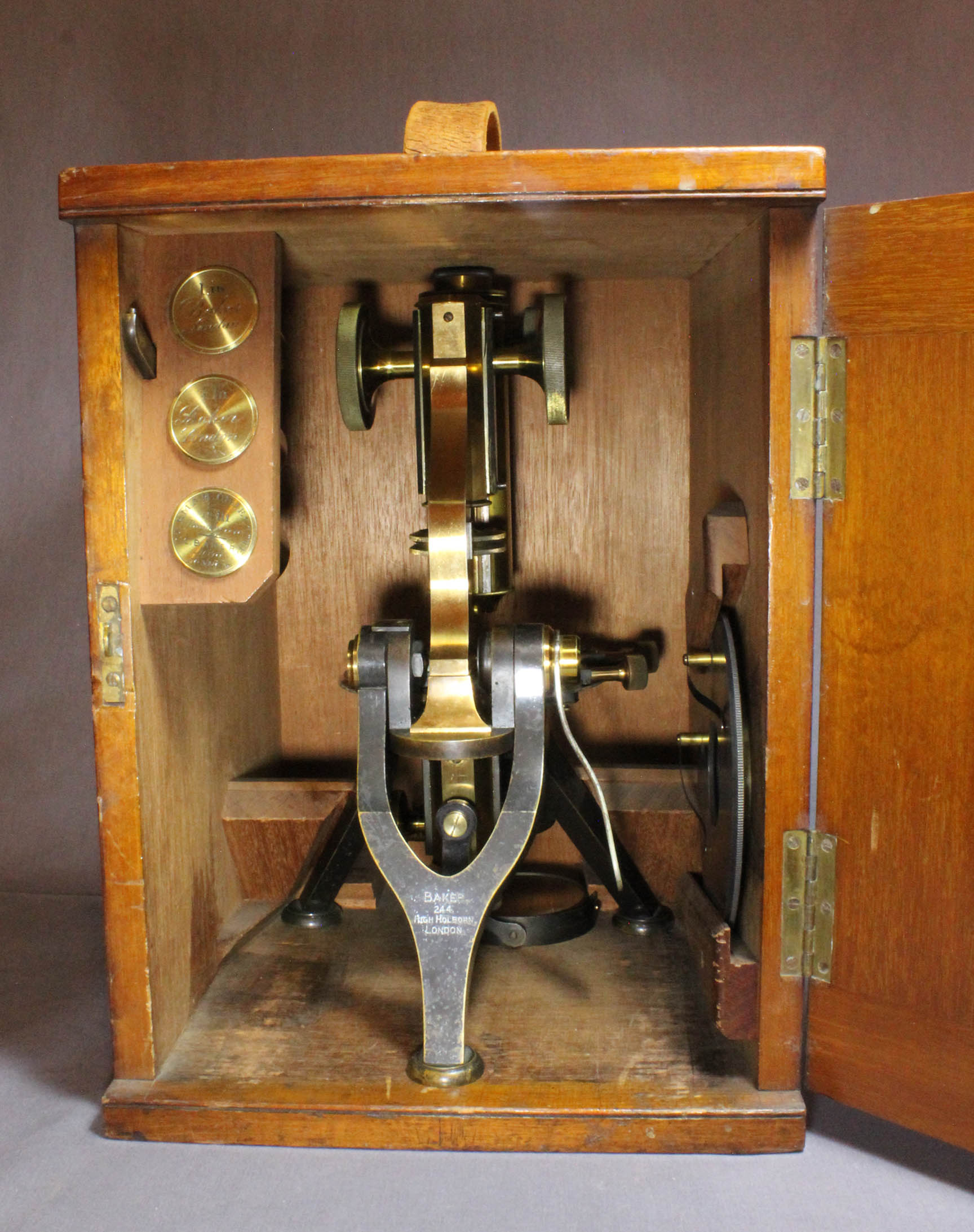 Nelson-Curties Microscope in Case