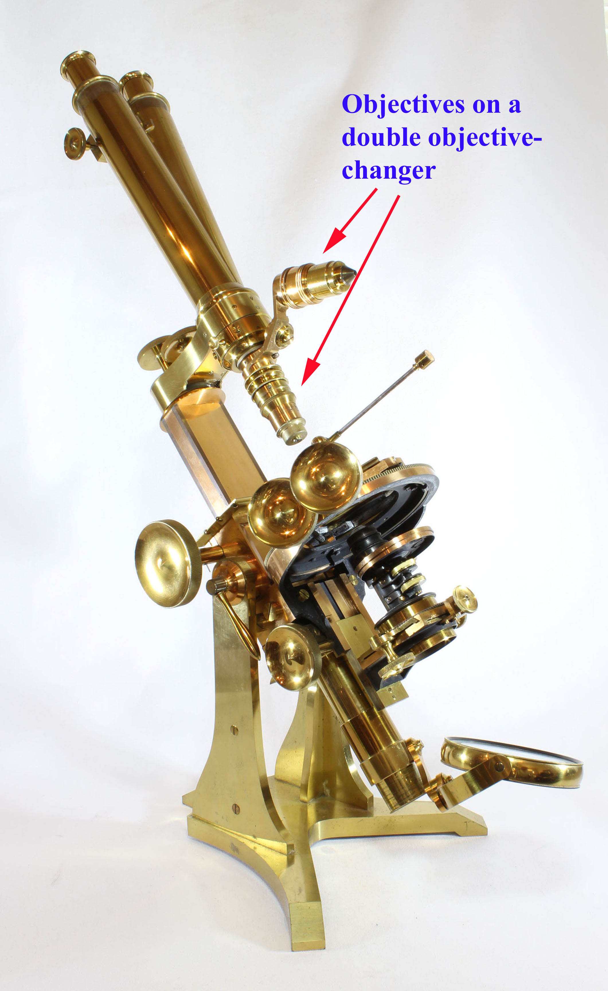 Ross Microscope with double objective changer